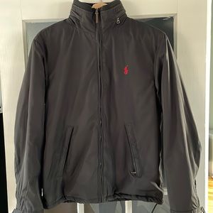 Mens black Ralph Lauren jacket, size small.